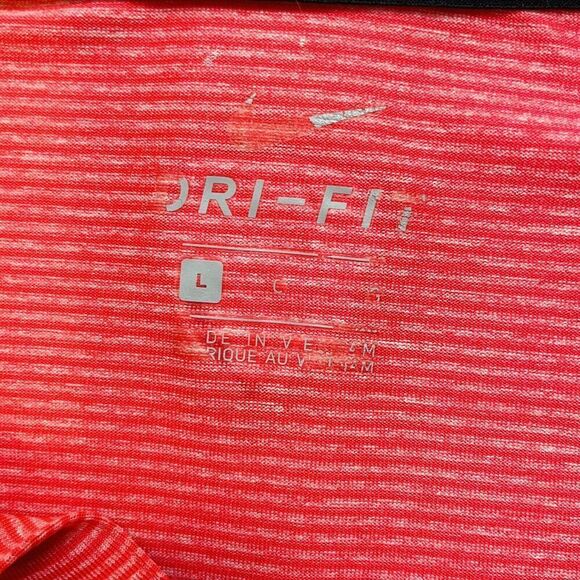 Nike USC Trojans Polo Shirt Mens L Coral Golf Tour Performance Dri-Fit Pac 12 - Picture 3 of 12